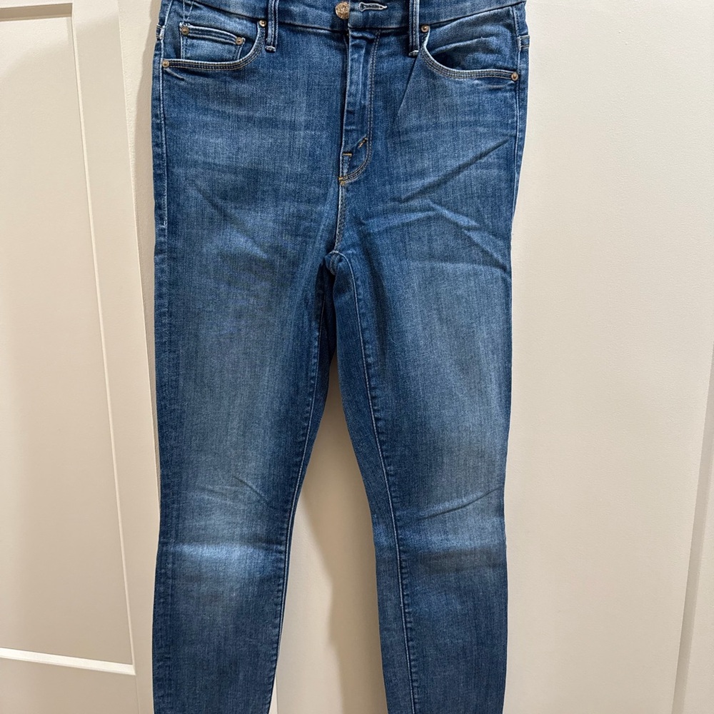 Mother The Looker Ankle Fray Jean Size 25